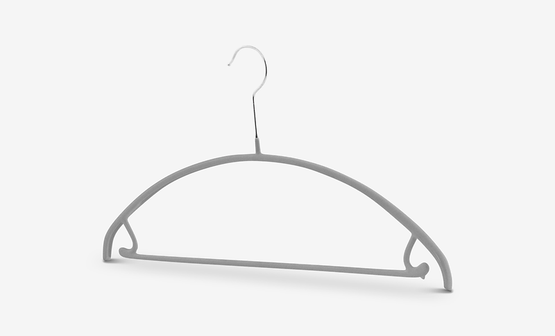 Vješalica za odjeću s kukicama za suknje Economic 42/U, set 5/1