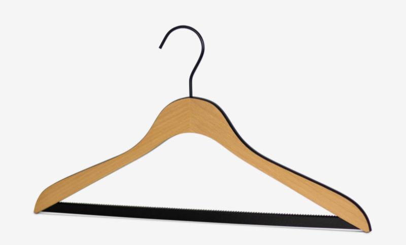 Vješalica za odjeću s rebrastom šipkom Comfort Bi-Color 44/HRS